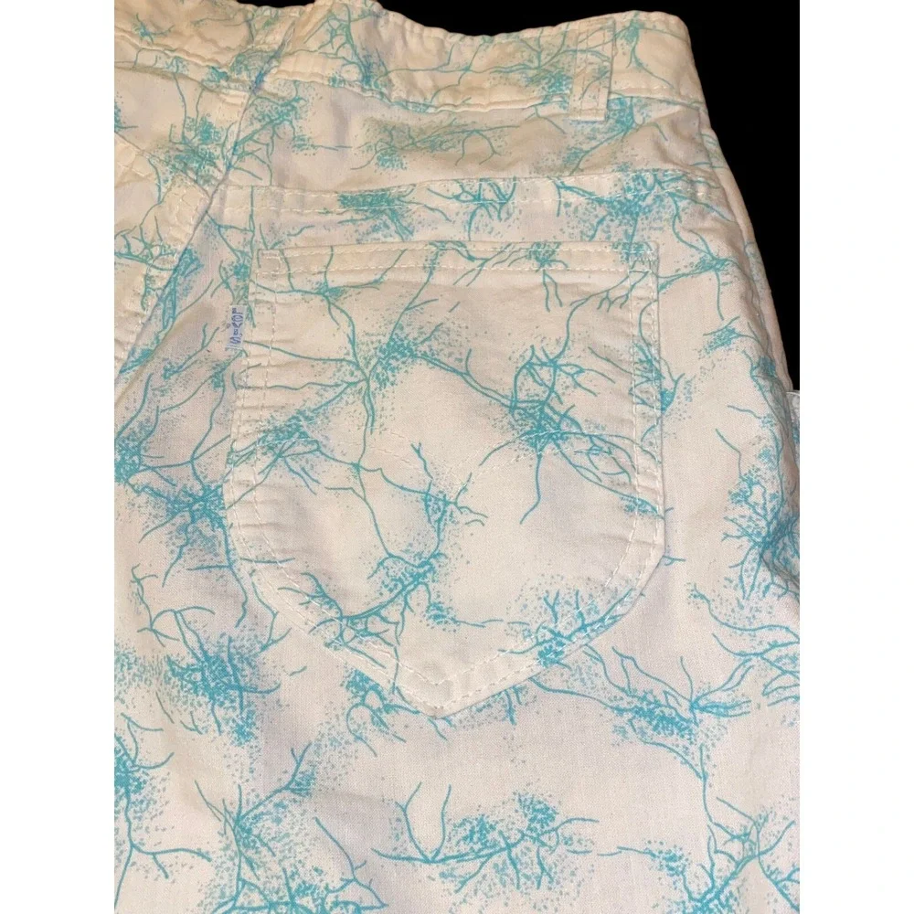 VTG 80s Levi's Sample Pleated High Waist Relaxed Tapered‎ Twill Pants Women's 9 - Picture 9 of 12